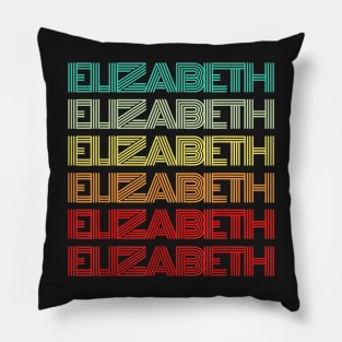 Elizabeth Elizabeth Elizabeth Pillow