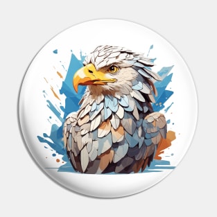 Empowered Eagle: A Symbol of Strength and Freedom Pin
