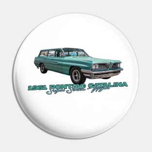 1961 Pontiac Catalina Safari Station Wagon Pin