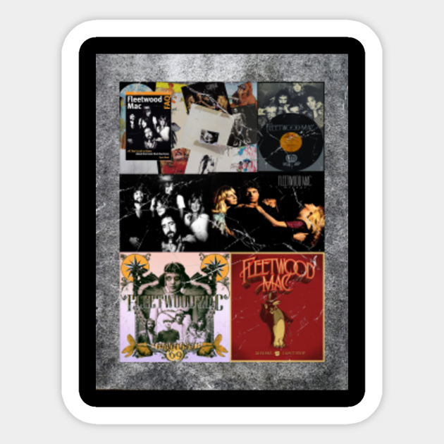 fleetwood mac art - Fleetwood Mac - Sticker