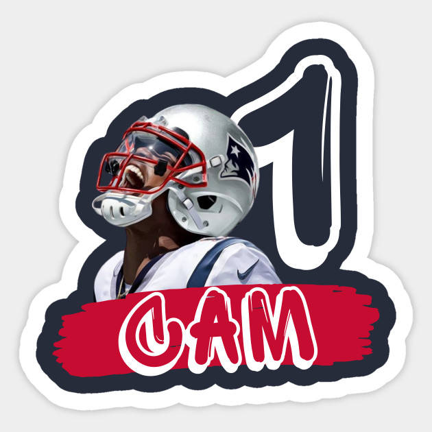 Cam Newton New England Patriots Cam Newton Aufkleber Teepublic De
