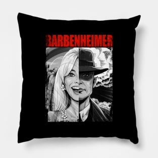 Barbenheimer Pillow