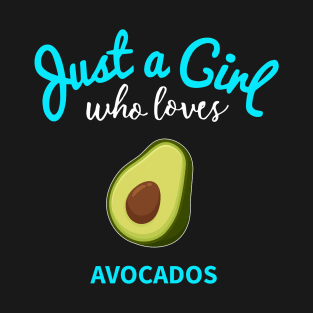 Avocado design for Girls | Kids Avocado design T-Shirt