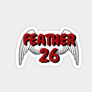 Feather26 Wings Magnet