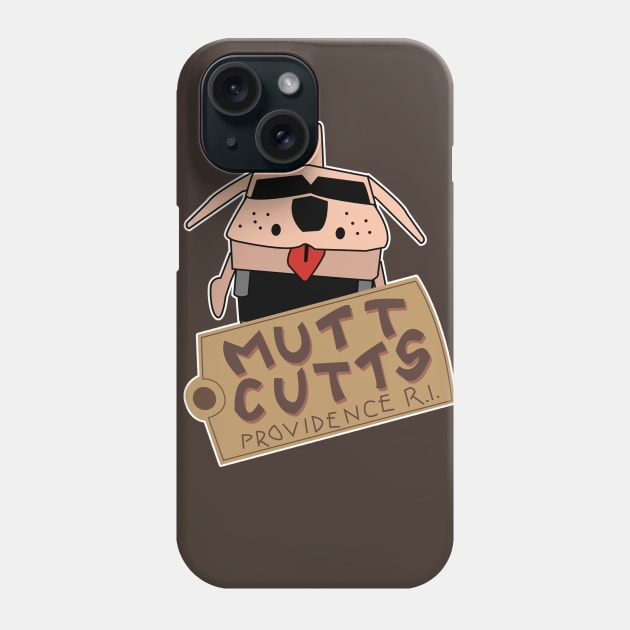 Mutt Cutts Providence Rhode Island Phone Case by Meta Cortex