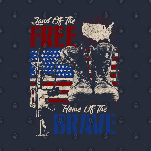 Land of the Free Home of the Brave by CuteCoCustom