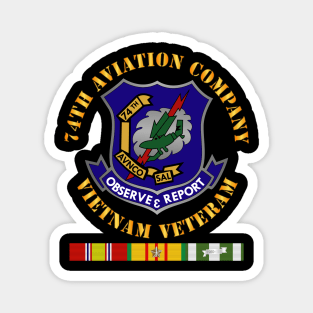 74th Aviation Company - Vietnam Veteran Magnet