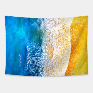 Ocean Waves Tapestry