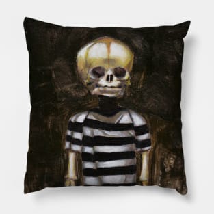 Skeleton art Pillow