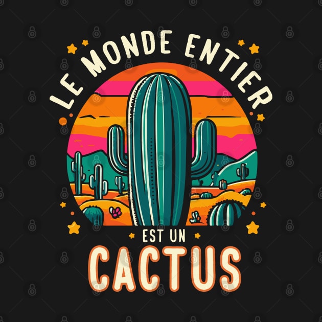 Le monde entier est un cactus - Jacques Dutronc by Labonneepoque