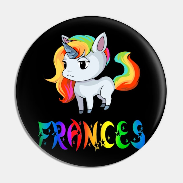 Frances Unicorn Pin by Xizin Gao