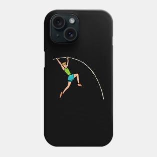 Pole Vaulting Phone Case