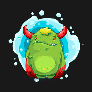 Cute Burly Friendly Monster T-Shirt