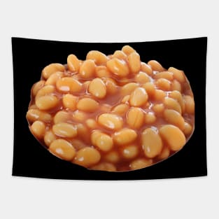 Bean Blob Funny Meme Design - Baked Beans Tapestry