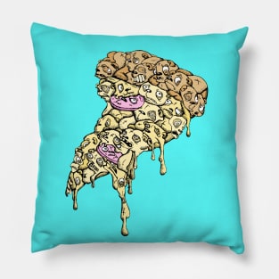 Bear Pizza Pillow