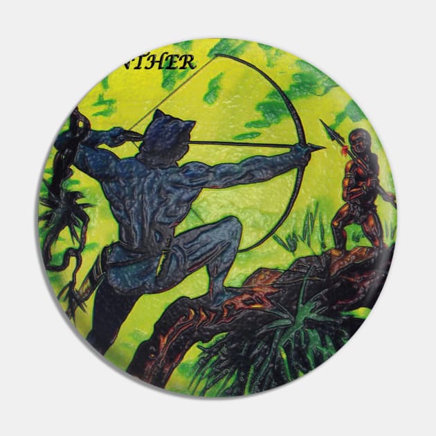 The Black Panther - Eye of the Sungod (Unique Art) Pin by The Black Panther