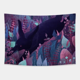 Follow The Black Rabbit Tapestry