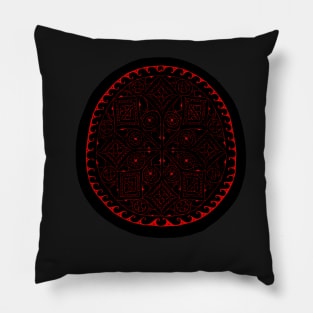 Coptic Textile Star Geometric Print Pillow