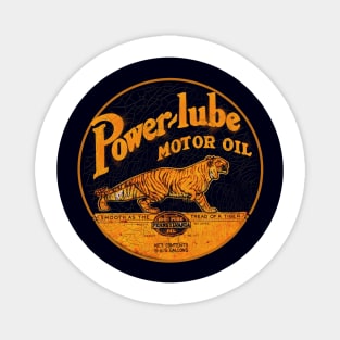 Vintage_Power_Lube_Motor_Oil_Garage_Sign Magnet