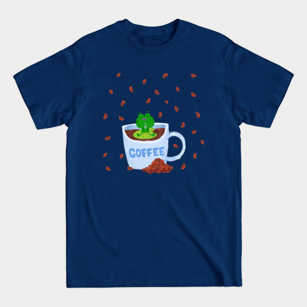 Disover Coffee Frog - Coffee Lover Gift - T-Shirt