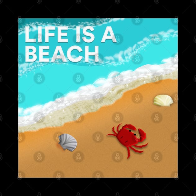 Life's a Beach (Type - 2) - Design by Tytex