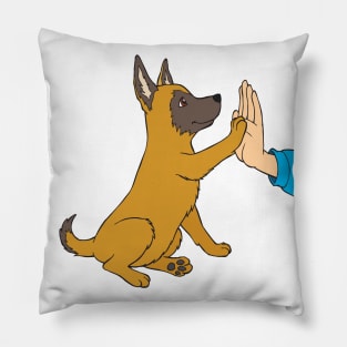 Malinois Puppy Pillow