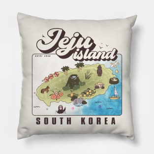 jeju island Pillow