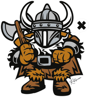 Viking The Original Hacker Hackerman Character Magnet