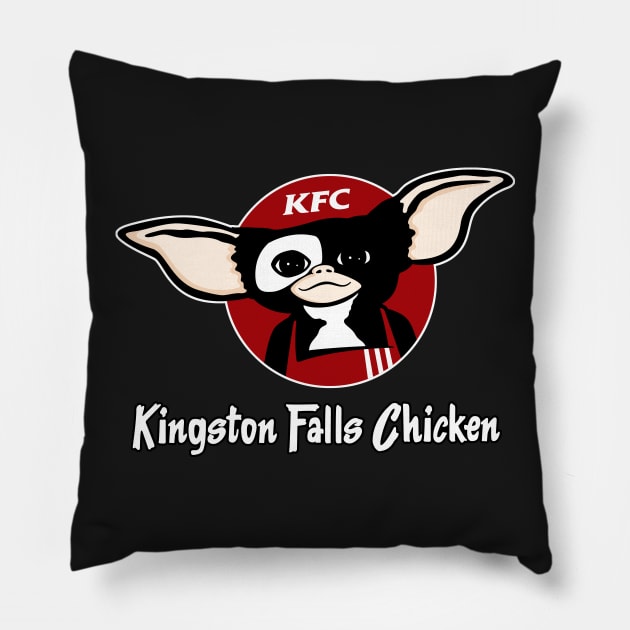 Kingston Falls Chicken Pillow by jayveezed