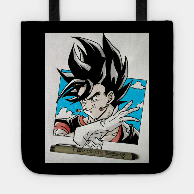 Vegito Art Dragonballz Tote Teepublic