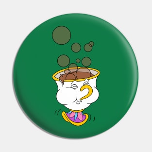 Chip blowing bubbles Pin