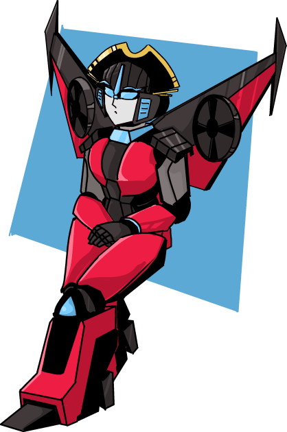 windblade Kids T-Shirt by inkpocket