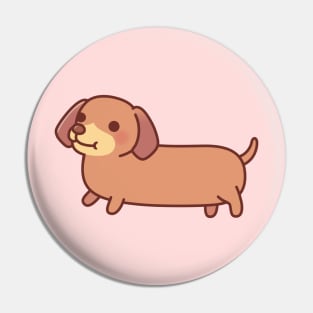 Cute Dachshund Dog Puppy Pin