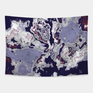 Patriotic Marble Stone Effect Tapestry