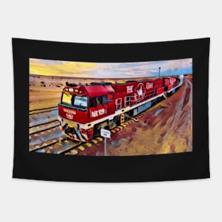 The Ghan Train Australia Tapestry