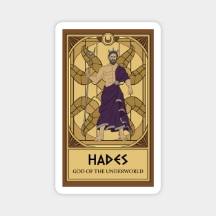 Hades Tarot Card Magnet