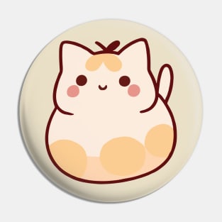 cute kawaii cat mochi Pin