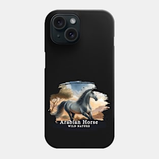 Arabian Horse - WILD NATURE - HORSE -15 Phone Case