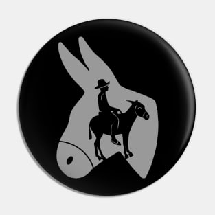 Farmer und Donkey Pin