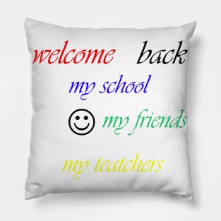 welcome back Pillow