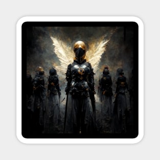 Dark Army of the Angels | Black and Gold Magnet