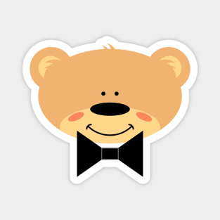 Teddy bear with Bowtie Magnet