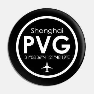 PVG, Shanghai Pudong International Airport Pin