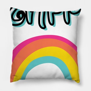 ENFP Rainbow Pillow