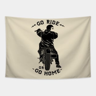 chopper bike Tapestry