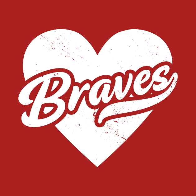 Vintage Braves School Spirit // High School Football Mascot // Go Braves by SLAG_Creative