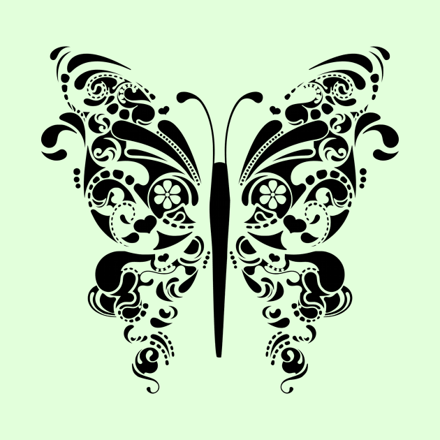 Ornamental Butterfly by Design Anbay