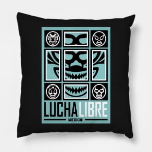 LUCHALIBRE MEXICO5 Pillow