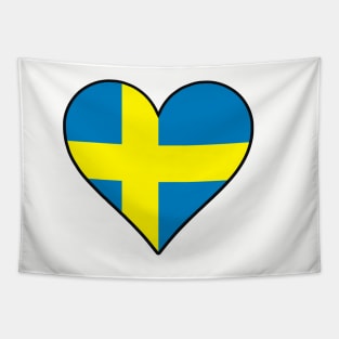 I Love Sweden Tapestry