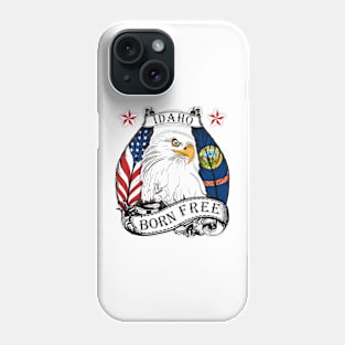 USA Idaho Eagle - Born Free Phone Case